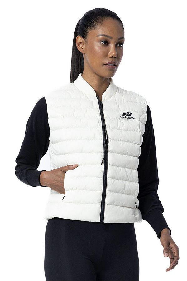 New Balance Women s Puffer Vest WNV3229 MOP Trendyol
