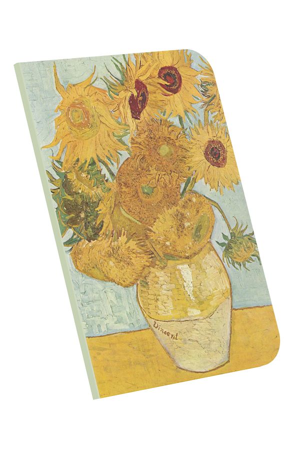 retronote-A4 Notebook 4 - Van Gogh - Vase With Twelve Sunflowers, 1888 - Unlined - 64 Pages - 21x29.7 Cm 1