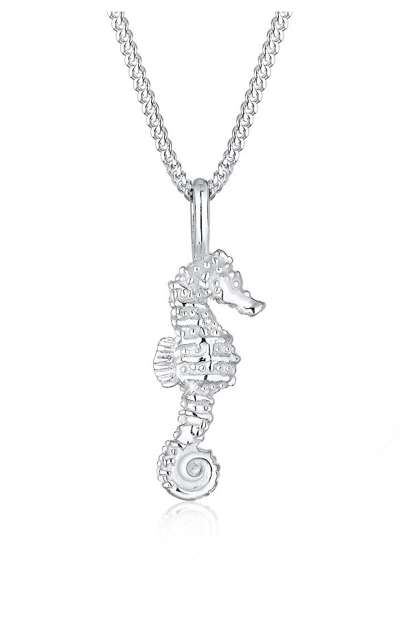 ELLI-Halskette Seepferdchen Maritim 925 Sterling Silber 1