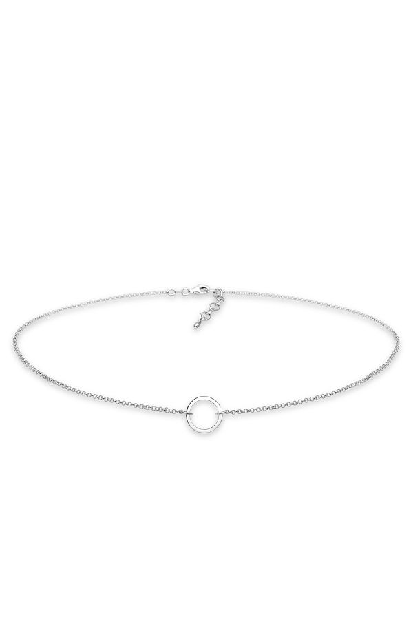 ELLI-Halskette Choker Kreis Trend Geo 925 Sterling Silber 1