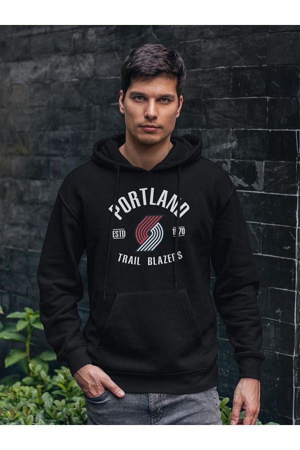 Pisa Art Portland Trail Blazers Hoodie sweatshirt Hooded Trendyol
