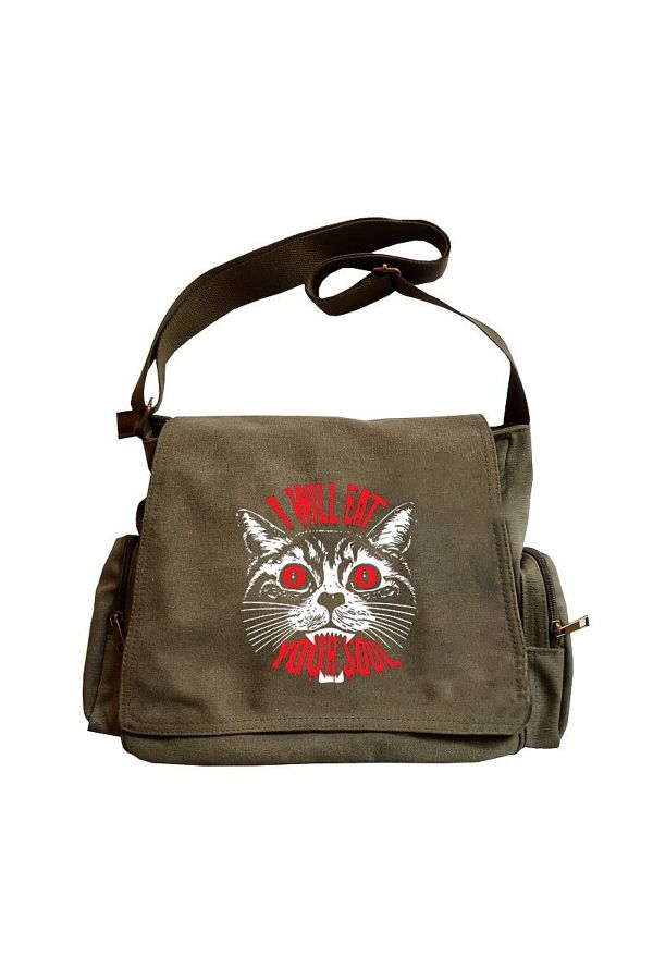 Cat messenger bag deals