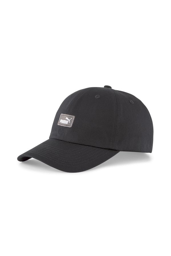 Prahar Plain Black Hat Sport Adjustable Velcro - Trendyol