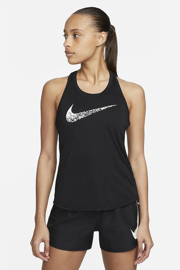 Nike Dri Fit Swoosh Run Black Women s Sports Basket Trendyol