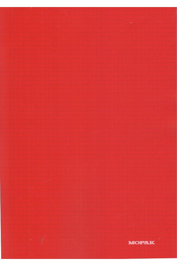 Mopak-A4 100 Sheets Checked Stitched Notebook 1 Piece 1
