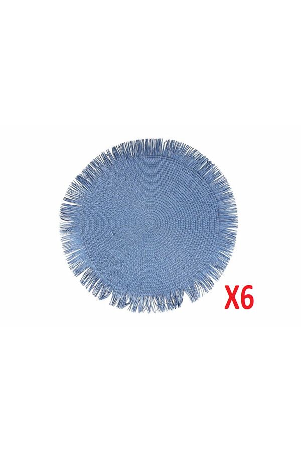 Porland-Yona Blue Serviciu american 38cm 6 bucăți 04STY 007364 1