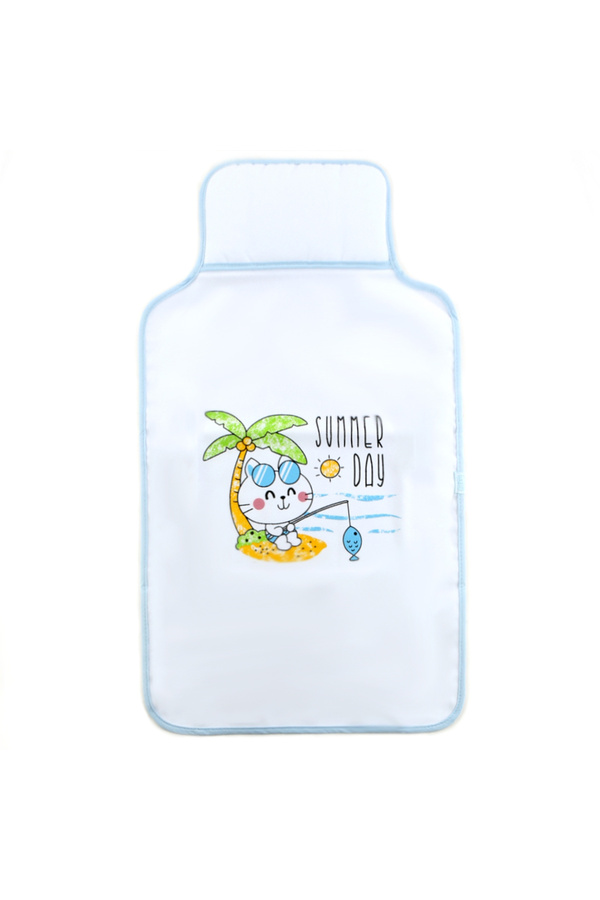 Genel Markalar Pratik Desenli Alt Açma Mavi