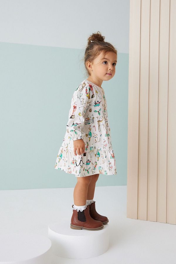 Cream christmas dress shop