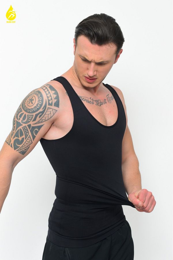 Sleeveless sauna suit store
