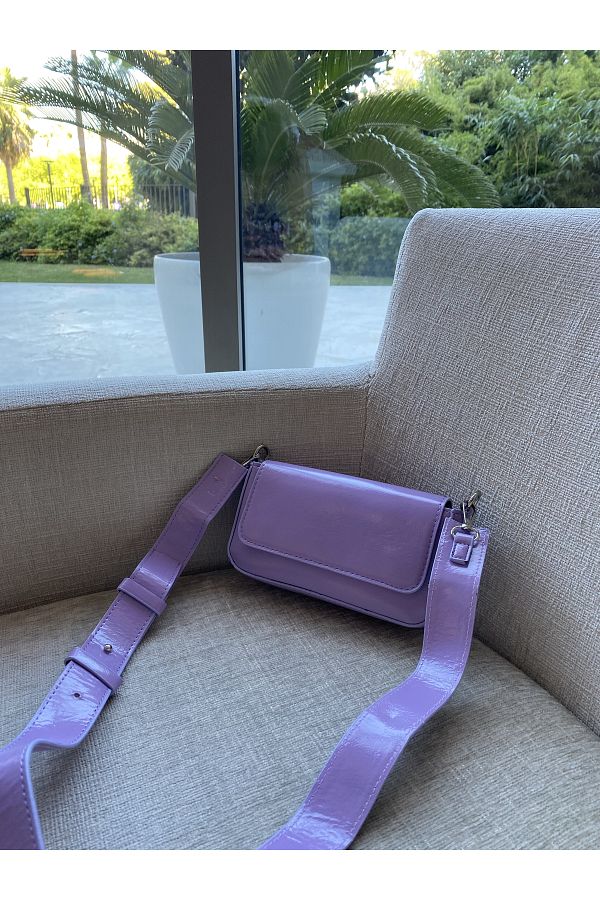 Lilac crossbody bag deals