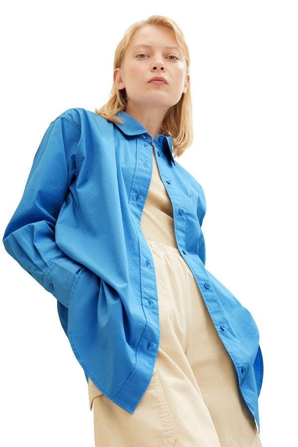 Tom Tailor Denim-Shirt Damen / Mädchen Wassersport blau 1