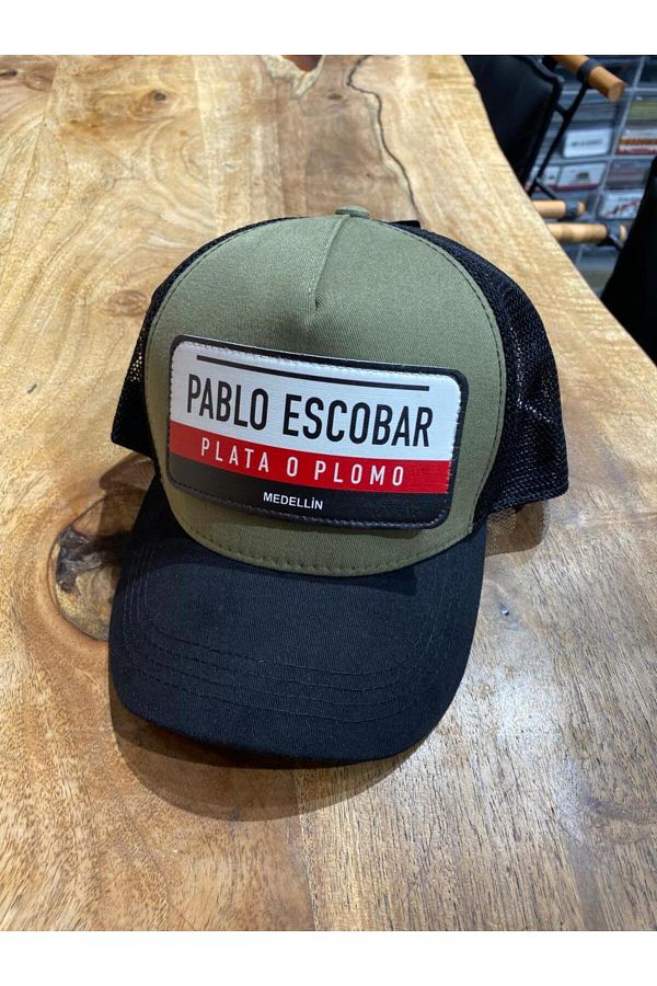 AYDINREKLAM-PABLO ESCOBAR CHANGABLE PRINT BACK ADJUSTABLE HAT 1
