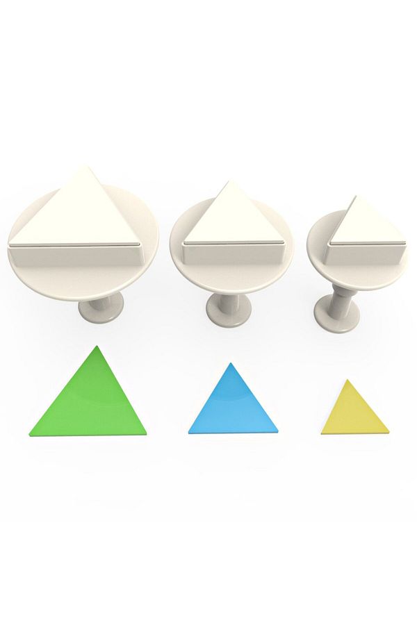 Butedo-Triangle (Injector) Snatch Cookie Mold - 3 Pieces 1