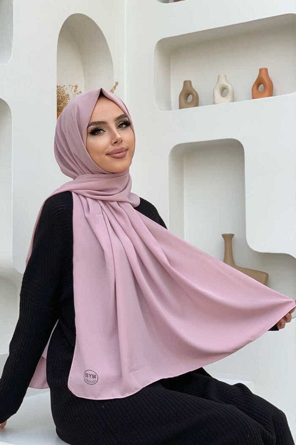 Bym Fashion-2050 Medina Silk Shawl Powder 1