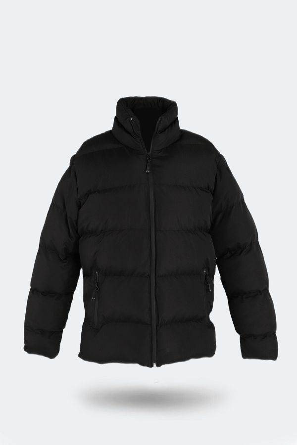 Slazenger-HAMA Plus Size férfi kabát fekete 1