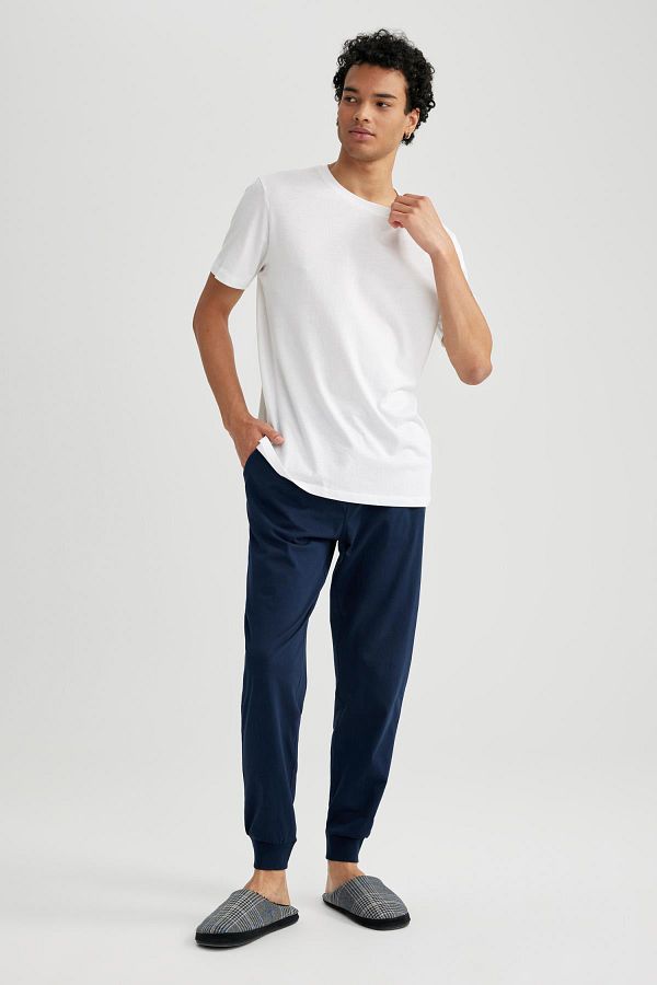 DeFacto-Regular Fit Pocket Sleepwear Bottom B1784ax23au 1