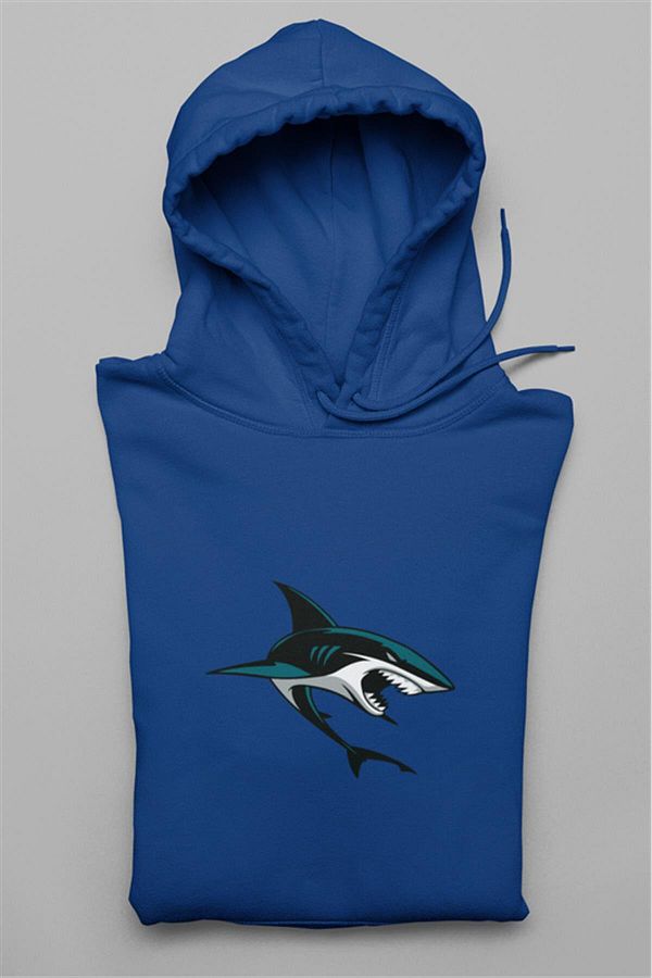 xtreme turkey 3D Design Shark Hoodie Trendyol