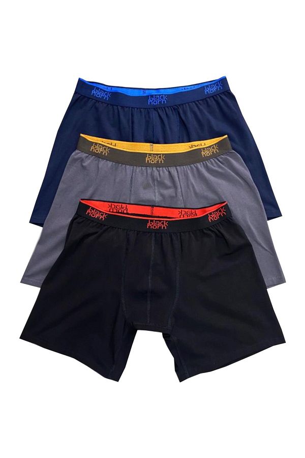 BlackHorn Large Size Boxer Oversized Lycra Boxer 3 Pieces Trendyol