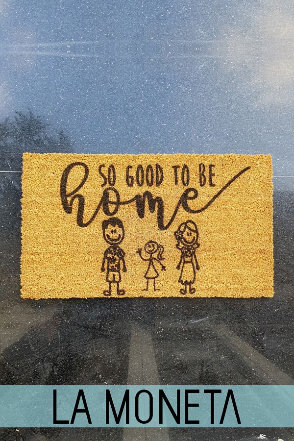 LAMONETA-Stickman Family 2 Mat - so Good to Be Home 1