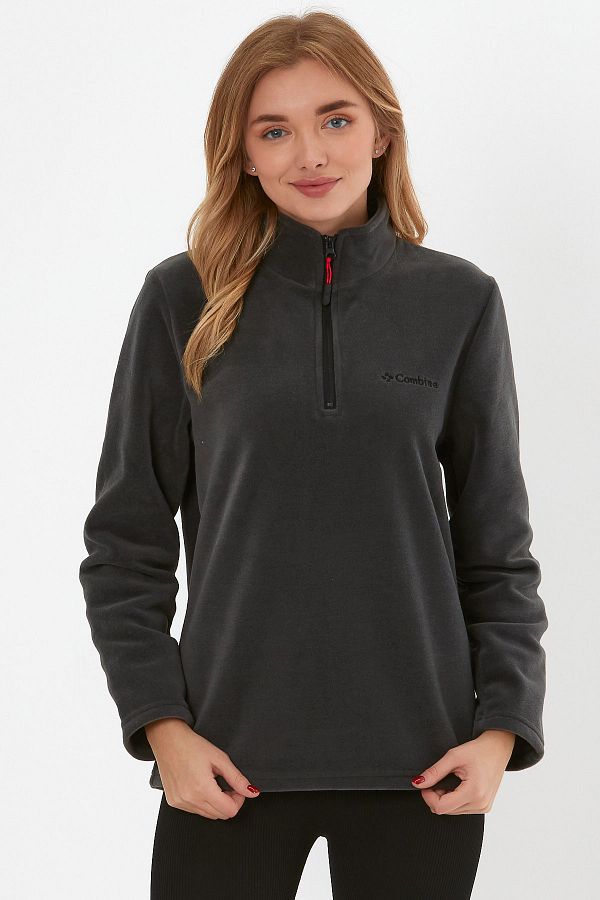 Columbia womens half zip fleece discount