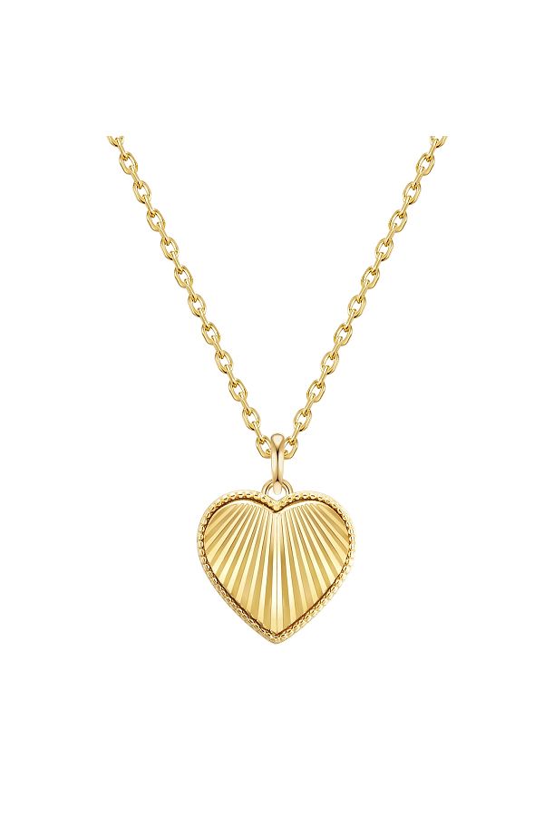 Glanzstücke München-Silberhalskette Kette ve Anhänger Sterling Silber gelbgold 1