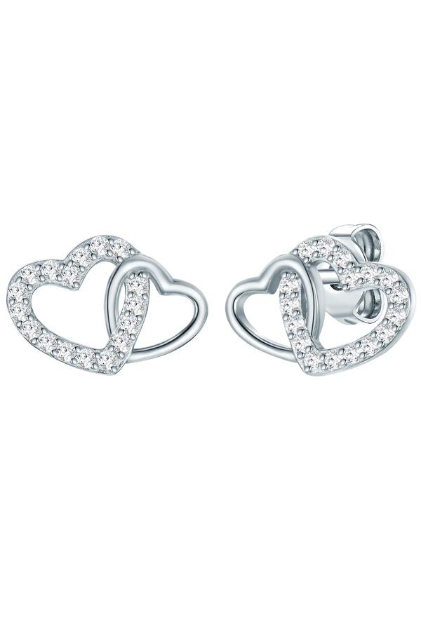Rafaela Donata-Silberohrstecker Ohrstecker Sterling Silber Zirkonia weiß 1