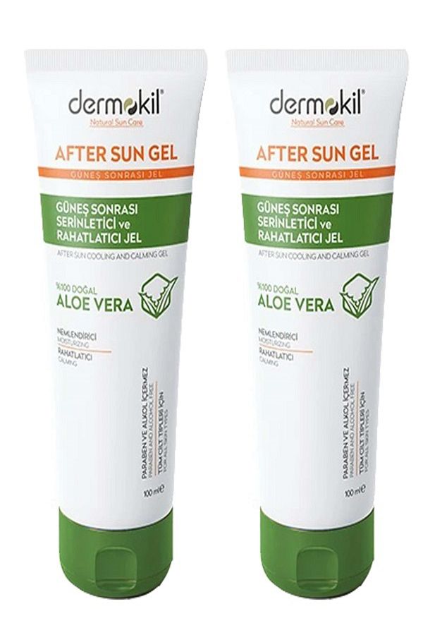 Dermokil-DERMOKIL After-SUN COOLING AND RELAXING GEL 100ML x 2 PIECES 1