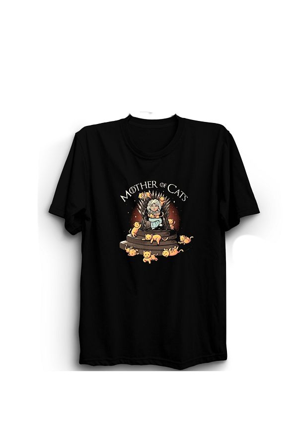 The Fame Mother Of Cats Cat Mom Cat T Shirt Trendyol