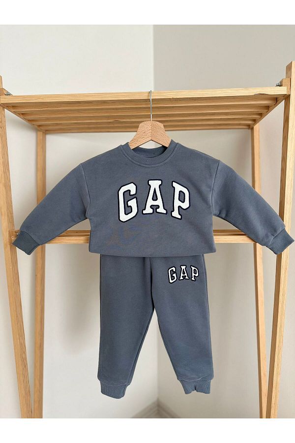 GAP Premium Quality Gap Kids Tracksuit Set Kids Bottom Top Set Trendyol
