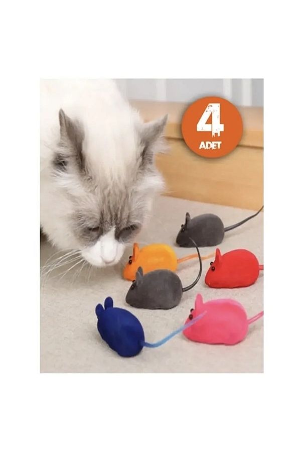 Demirhan Group-Cat Quad Mouse Toy Cat Training Mouse 1