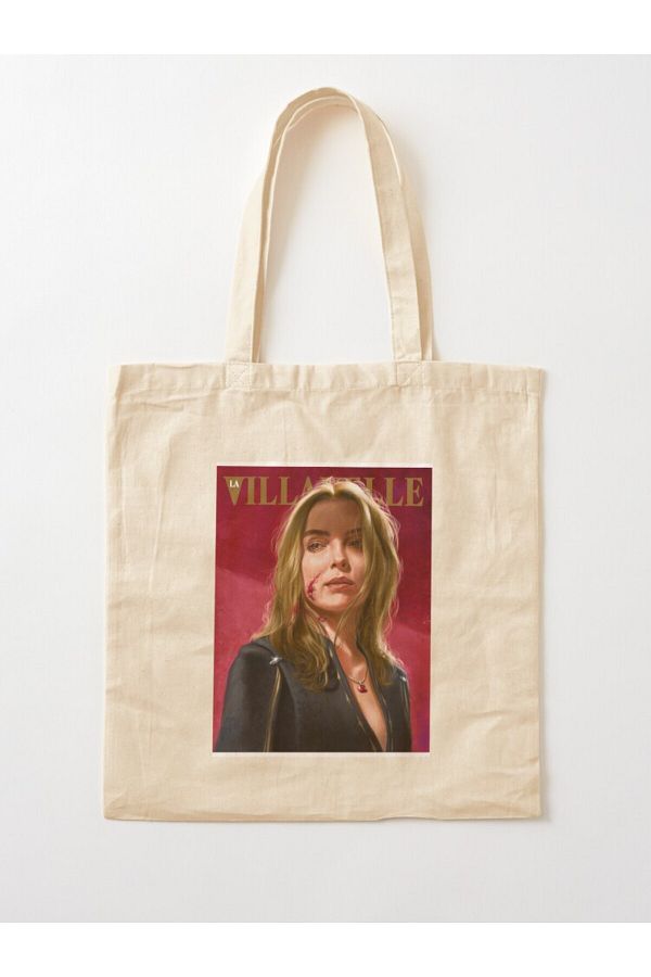 w house Gusseted Cloth Shoulder Bag 12489 Killing eve series fans merge Eve polastri Trendyol