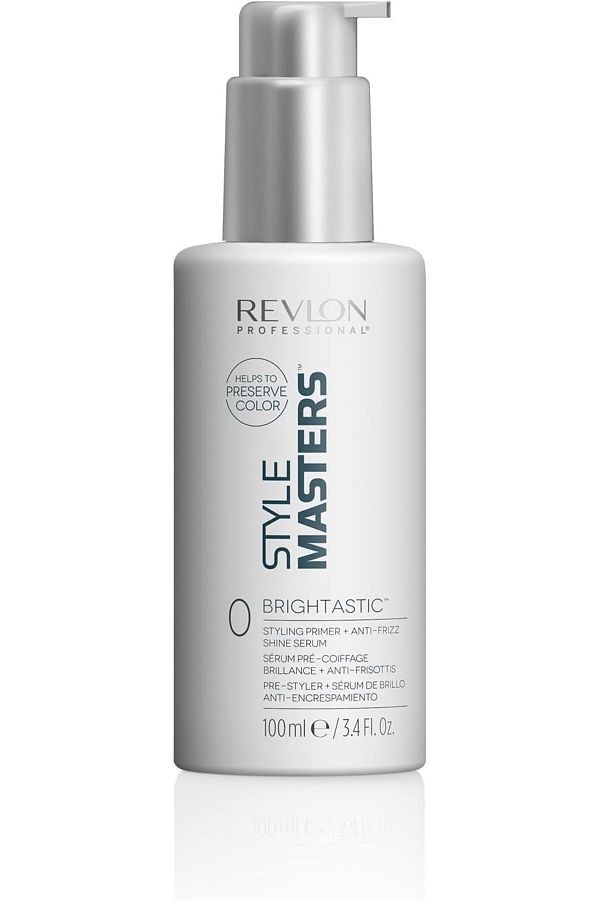 Revlon-Style Masters Brightastic - 100ml Anti-Frizz, Styling Primer and Serum 1