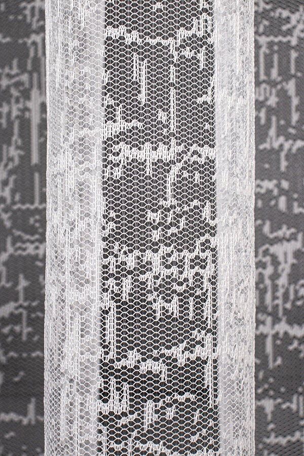 haddad home-Slub Pattern Extra-forced Honeycomb Top (short) Plain Planting Pleat-free Tulle Curtain Does Not Want Ironing 1