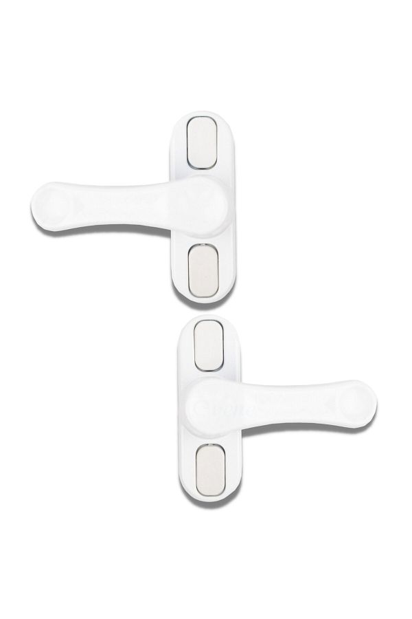 Evene-Pimapen Door Lock Pimapen Window Lock Window Safety Lock Latched Lock 2 Pieces White 1