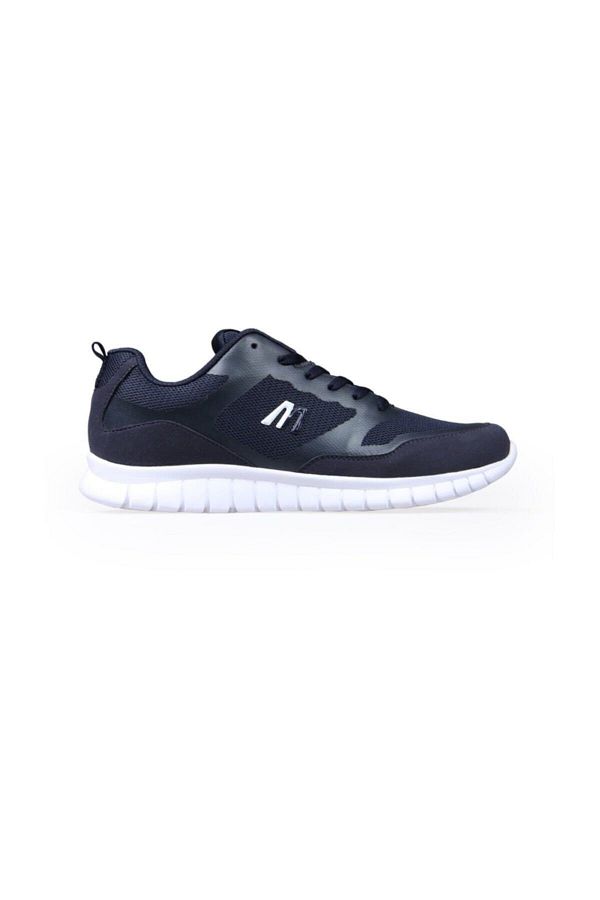 M.P.-Men's Lace-Up Navy Blue Sports Shoes 1