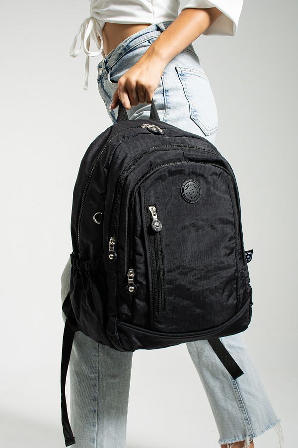 YOGII Troyes Model Unisex High School University Kipling Fabric Waterproof Daily and School Bag Multi Compartment Trendyol