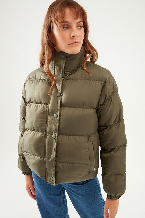Short khaki jacket shop