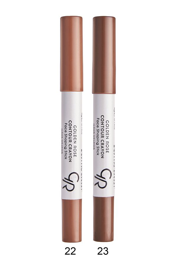 Golden Rose-Contour Crayon Face Shaper Stick - 22 & 23 Model Set of 2 1