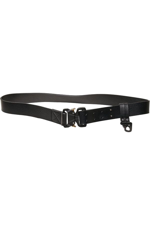 Urban Classics-Accessories Imitation Leather Belt With Hook 1
