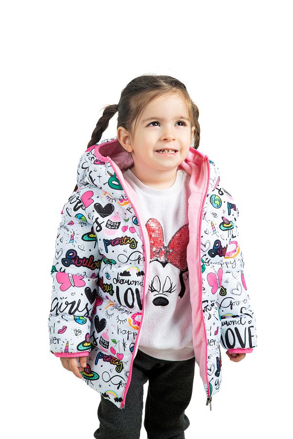 Girls butterfly coat discount