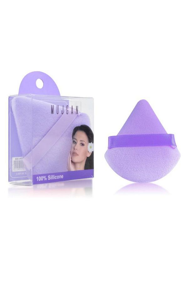 MUJGAN-Triangle Makeup Sponge Purple 1