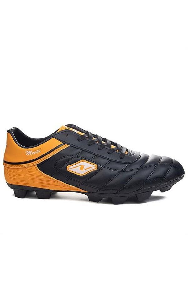Lion Black Yellow Men s Large Size Football Boots Trendyol