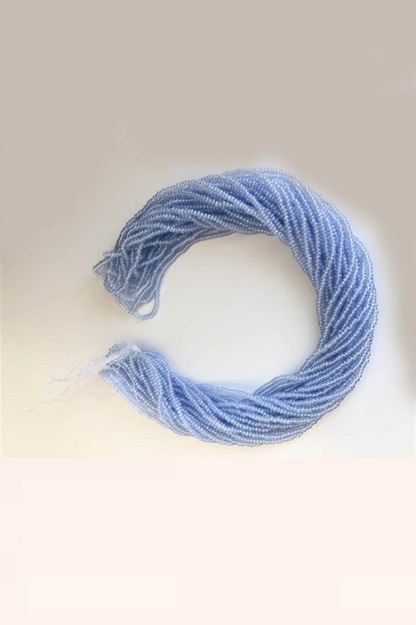 Hobigram-Sortiment de mărgele Mărgele albastru deschis nisip 2 mm – Mărgele, Design elegant, Accesoriu pentru femei – Mărgele – B 1