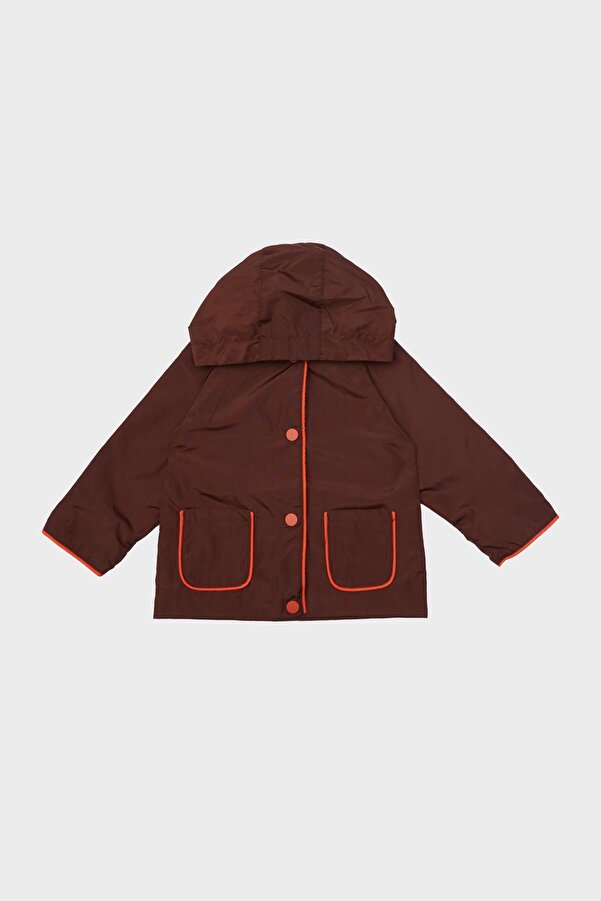 GB Baby Erkek Bebek Kahve Yağmurluk 23FW0BG1710
