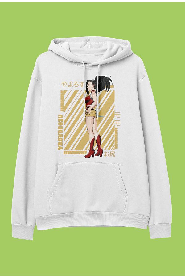 Momo yaoyorozu hoodie outlet