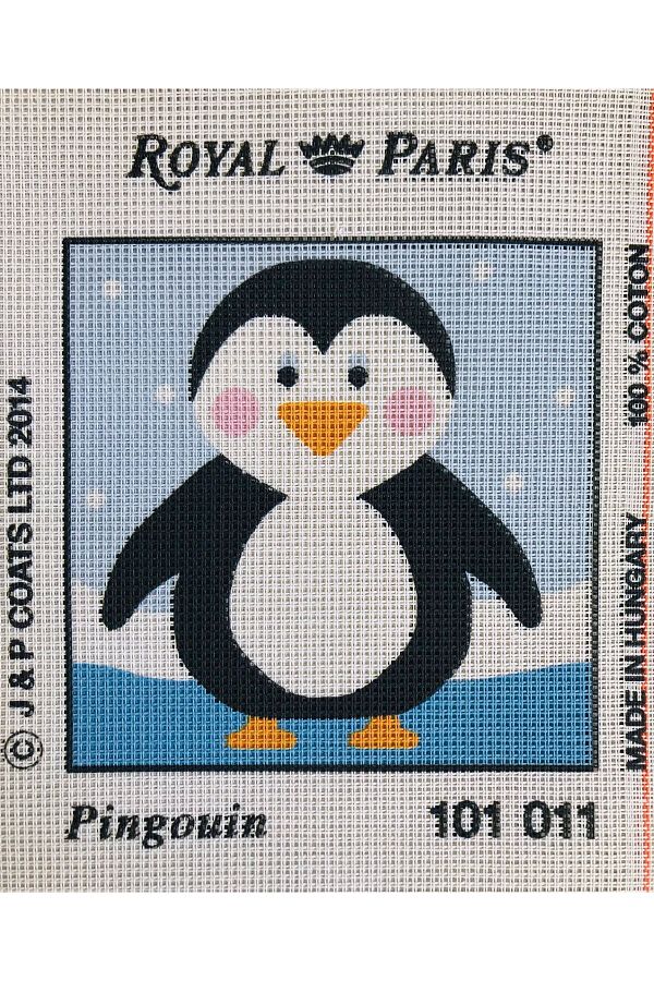 Royal paris Tapestry Kit Threaded Wall Panel with Penguin Pattern Trendyol