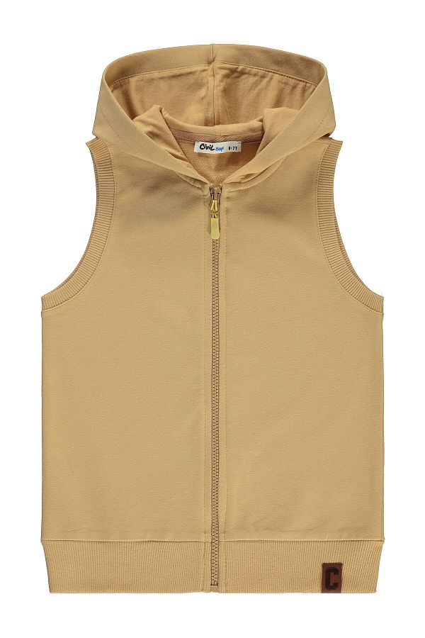 Boys hooded vest online