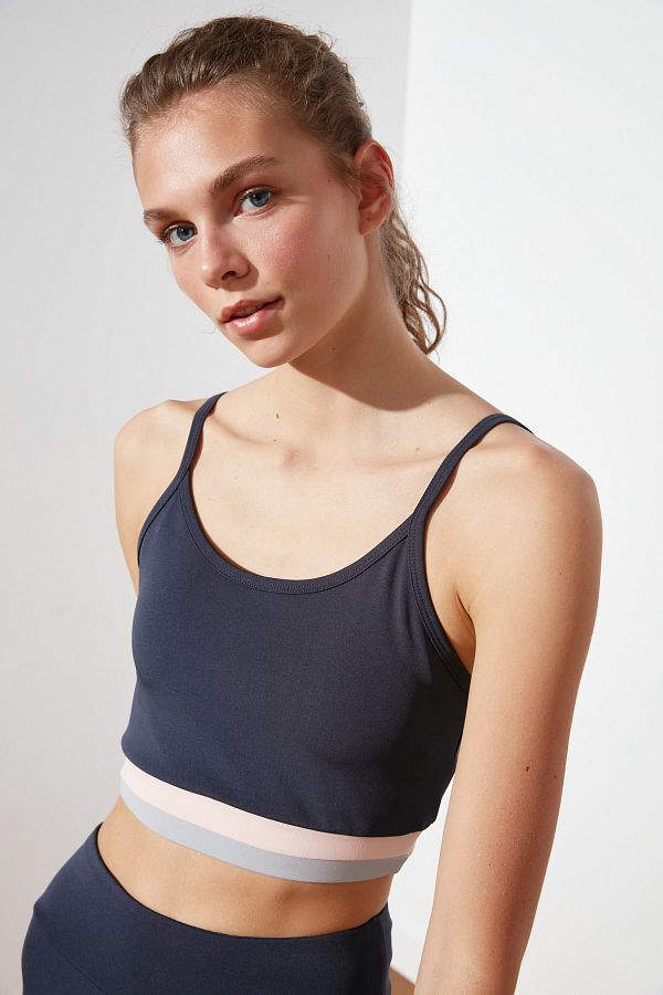 Antrasit Destekli Spor Sütyeni TWOSS21SS0022