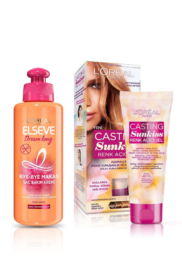 Casting Sunkiss Jelly 100 ml + Dream Long Bye-Bye Makas Saç Bakım Kremi 200 ml 36005227162973 Ali Özkan Tr