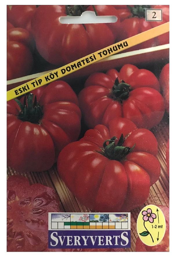 Eski Köy Tipi Domates Tohumu Paket